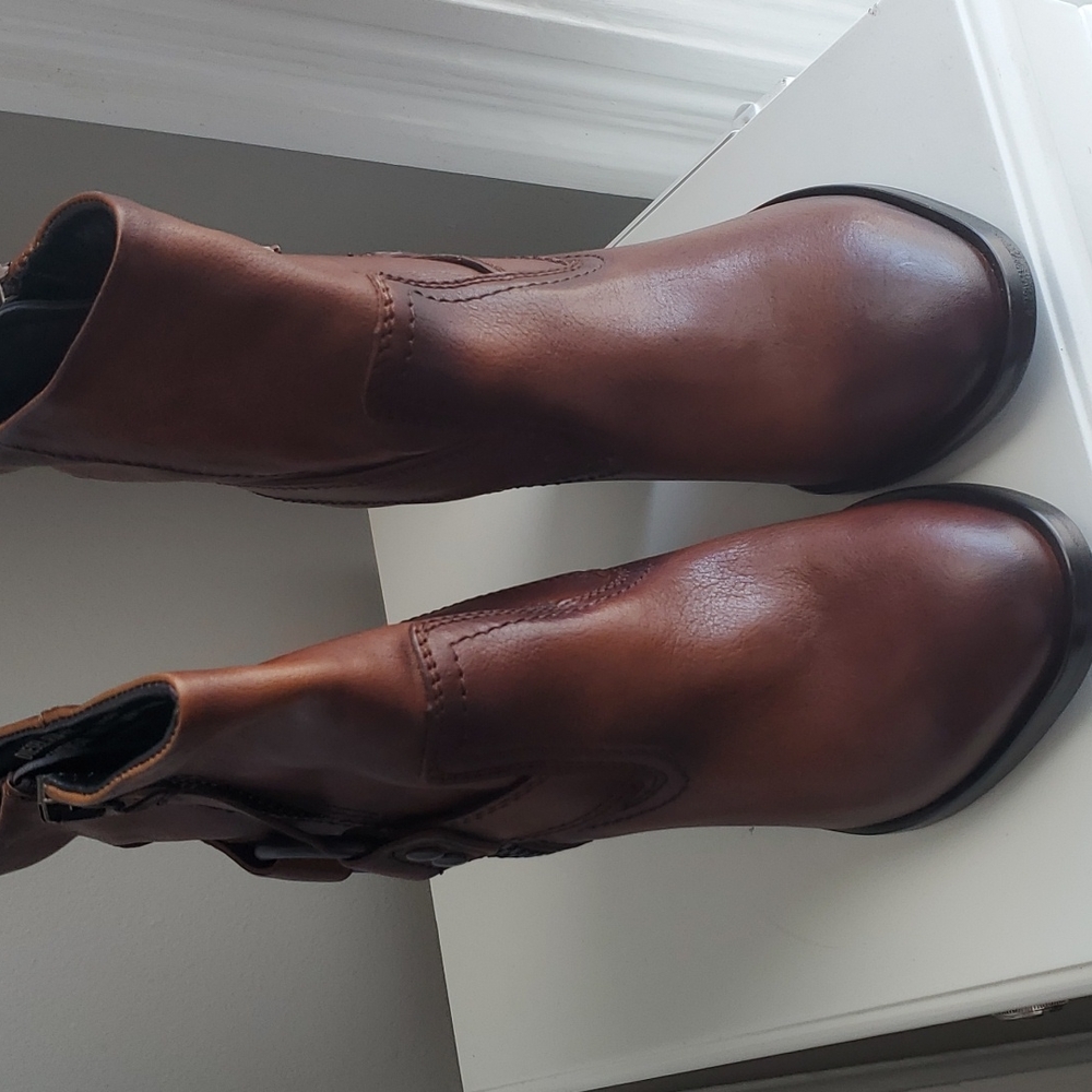 🔥❤️ Brand New DIESEL‎ size 9 Leather  Boots - Picture 9 of 10
